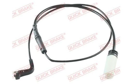 Warning contact, brake lining/pad wear