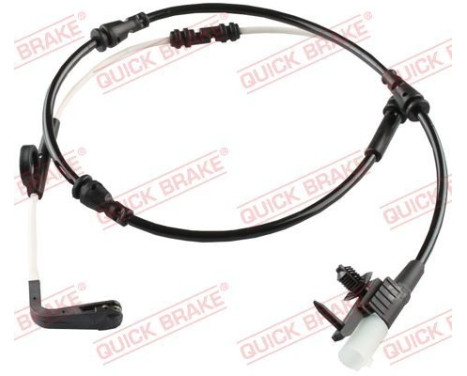 Warning contact, brake lining/pad wear