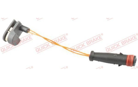 Warning contact, brake lining/pad wear