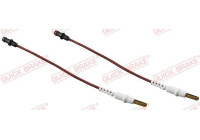 Warning contact, brake lining/pad wear