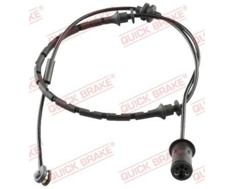 Warning contact, brake lining/pad wear
