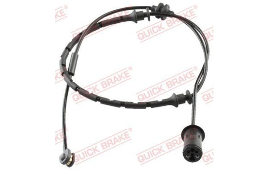 Warning contact, brake lining/pad wear