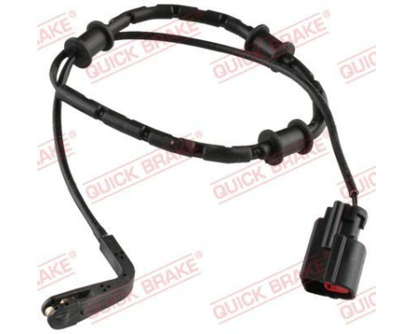 Warning contact, brake lining/pad wear