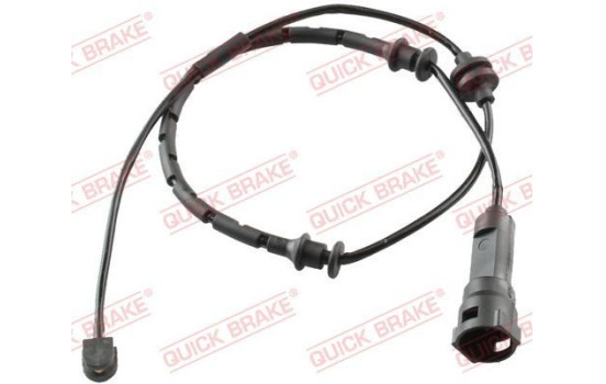 Warning contact, brake lining/pad wear