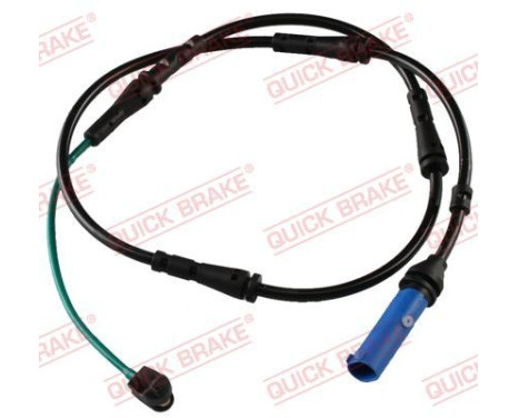 Warning contact, brake lining/pad wear