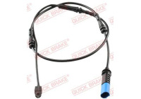 Warning contact, brake lining/pad wear