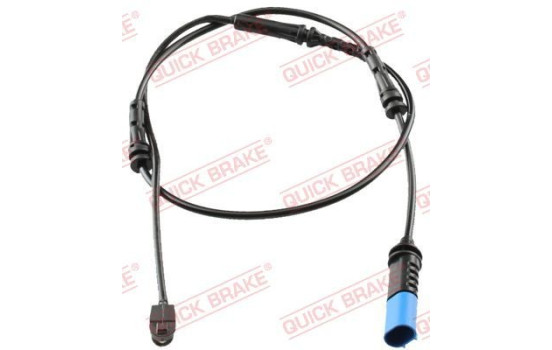Warning contact, brake lining/pad wear