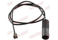 Warning contact, brake lining/pad wear