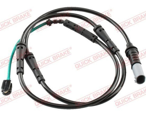 Warning contact, brake lining/pad wear