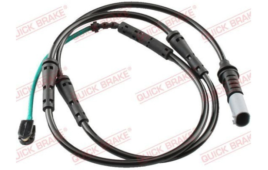 Warning contact, brake lining/pad wear