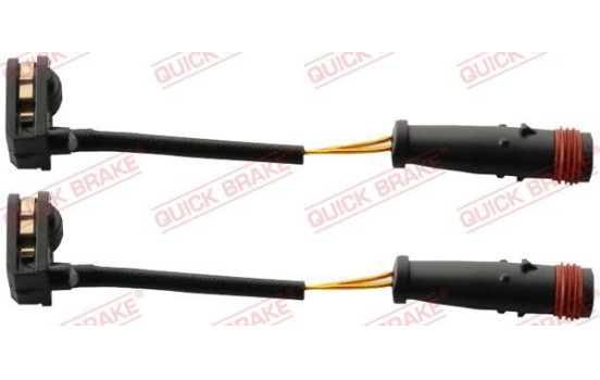 Warning contact, brake lining/pad wear