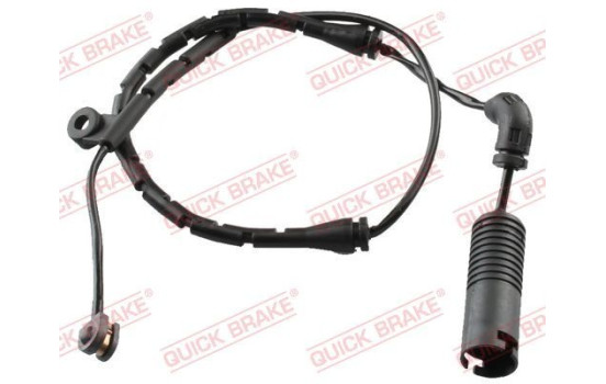 Warning contact, brake lining/pad wear