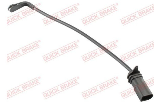 Warning contact, brake lining/pad wear