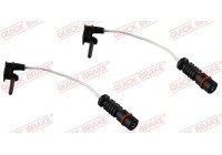 Warning contact, brake lining/pad wear