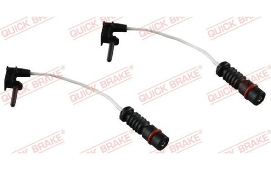 Warning contact, brake lining/pad wear