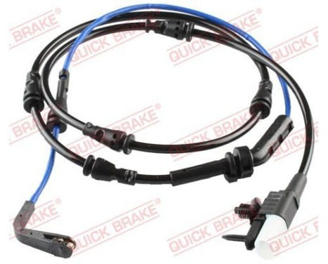 Warning contact, brake lining/pad wear