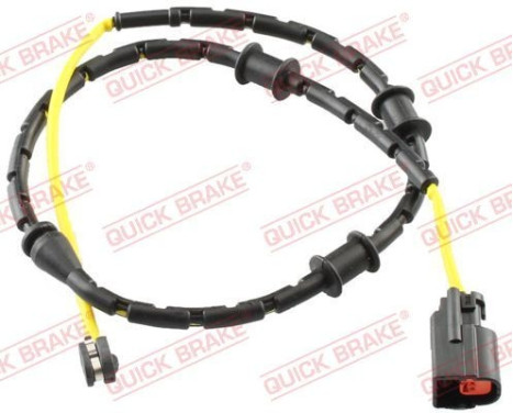 Warning contact, brake lining/pad wear