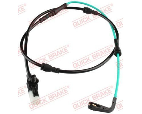Warning contact, brake lining/pad wear