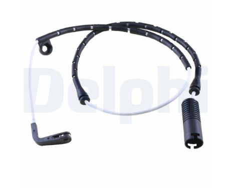 Warning contact, brake lining/pad wear