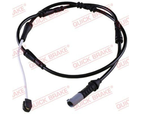 Warning contact, brake lining/pad wear
