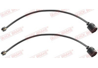 Warning contact, brake lining/pad wear