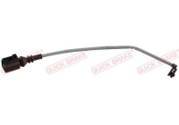 Warning contact, brake lining/pad wear