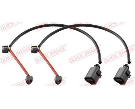 Warning contact, brake lining/pad wear