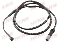 Warning contact, brake lining/pad wear