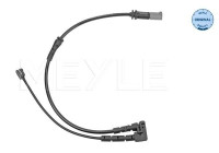 Warning contact, brake lining/pad wear