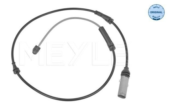 Warning contact, brake lining/pad wear