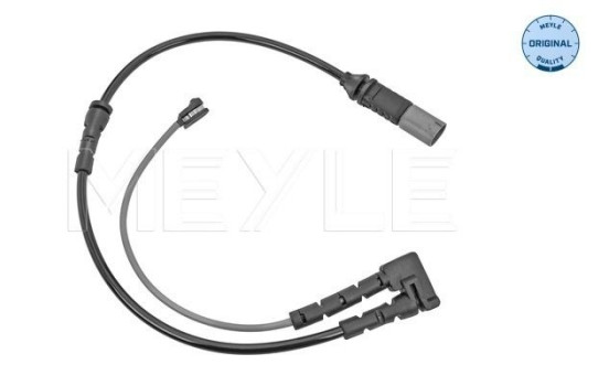 Warning contact, brake lining/pad wear