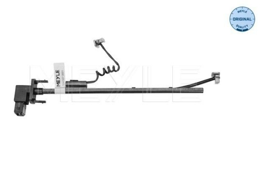 Warning contact, brake lining/pad wear