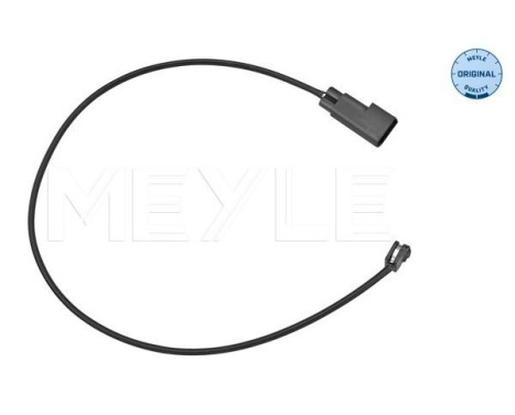 Warning contact, brake lining/pad wear
