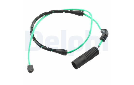 Warning contact, brake lining/pad wear