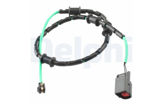 Warning contact, brake lining/pad wear