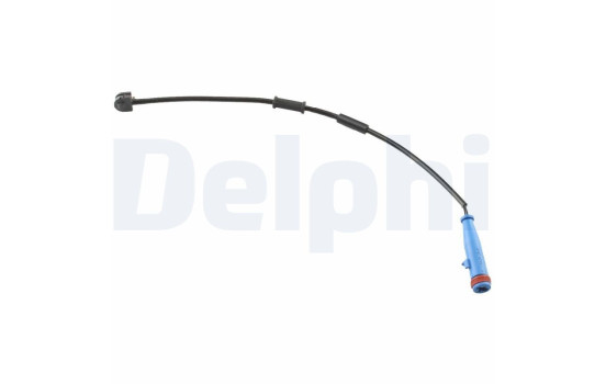 Warning contact, brake lining/pad wear