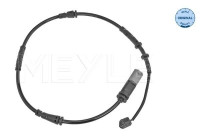 Warning contact, brake lining/pad wear