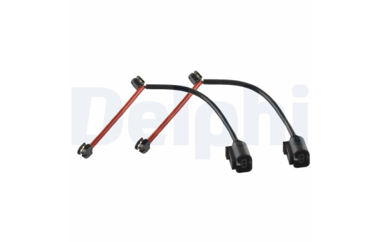 Warning contact, brake lining/pad wear