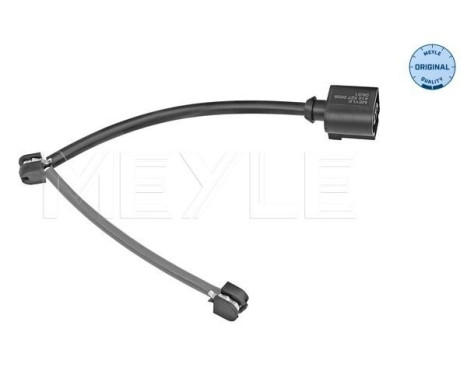 Warning contact, brake lining/pad wear