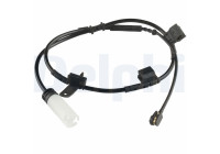 Warning contact, brake lining/pad wear