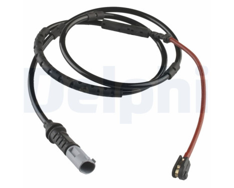 Warning contact, brake lining/pad wear