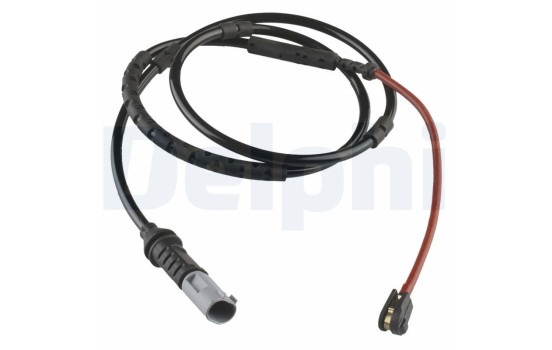 Warning contact, brake lining/pad wear