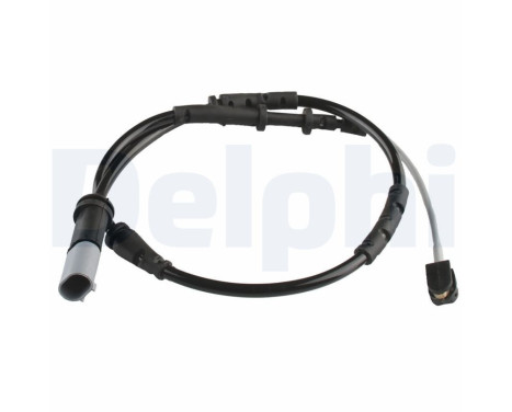 Warning contact, brake lining/pad wear