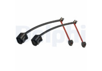 Warning contact, brake lining/pad wear