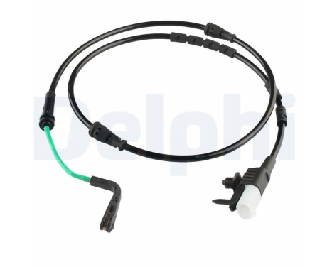 Warning contact, brake lining/pad wear