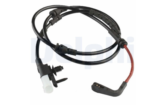 Warning contact, brake lining/pad wear