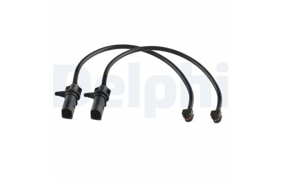 Warning contact, brake lining/pad wear