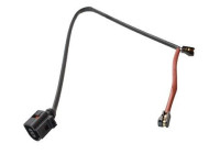 Warning contact, brake lining/pad wear