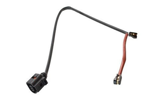 Warning contact, brake lining/pad wear