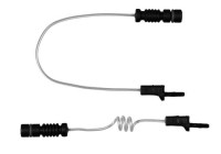 Warning contact, brake lining/pad wear